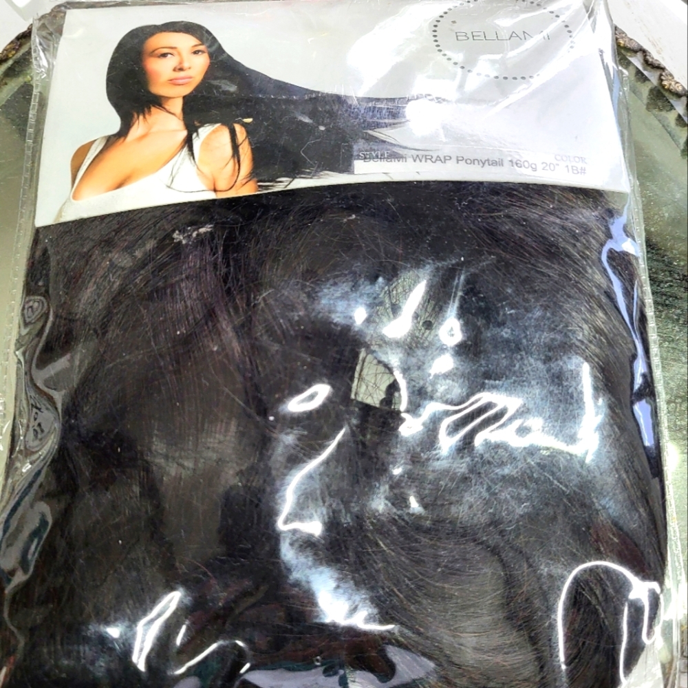 Bellamy wrap ponytail